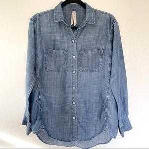 Liverpool, Chambray top, loose fitting